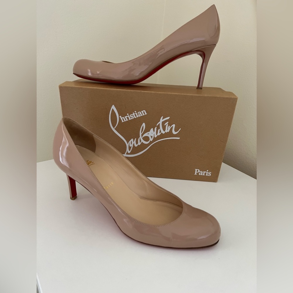 Christian Louboutin Simple Pump 70 Patent Leather Pump